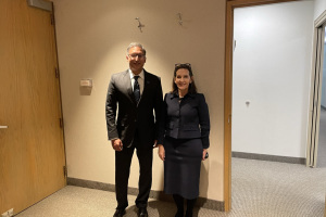 Distinguished Speakers Joyce Vance and Neal Katyal - October 18, 2023