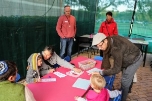 Families with Young Children Shabbat Dinner and Sukkah Decorating - October, 2022
